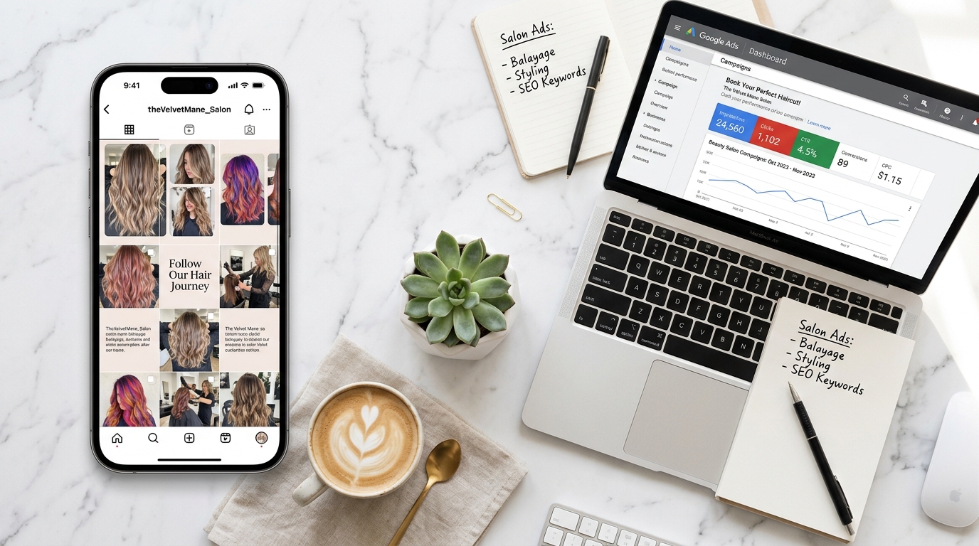 Digital marketing dla salon&oacute;w